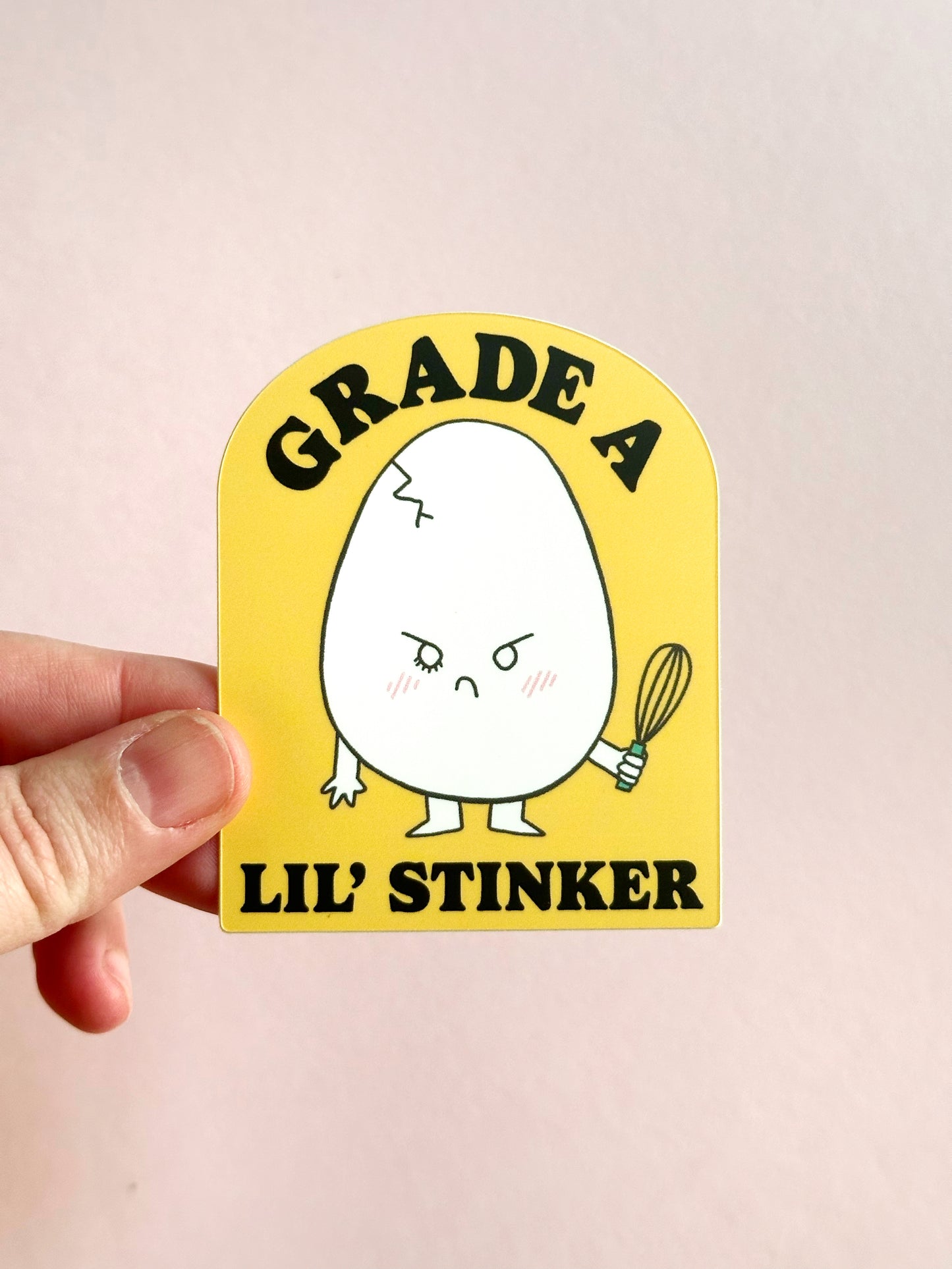 Grade A Lil' Stinker Sticker