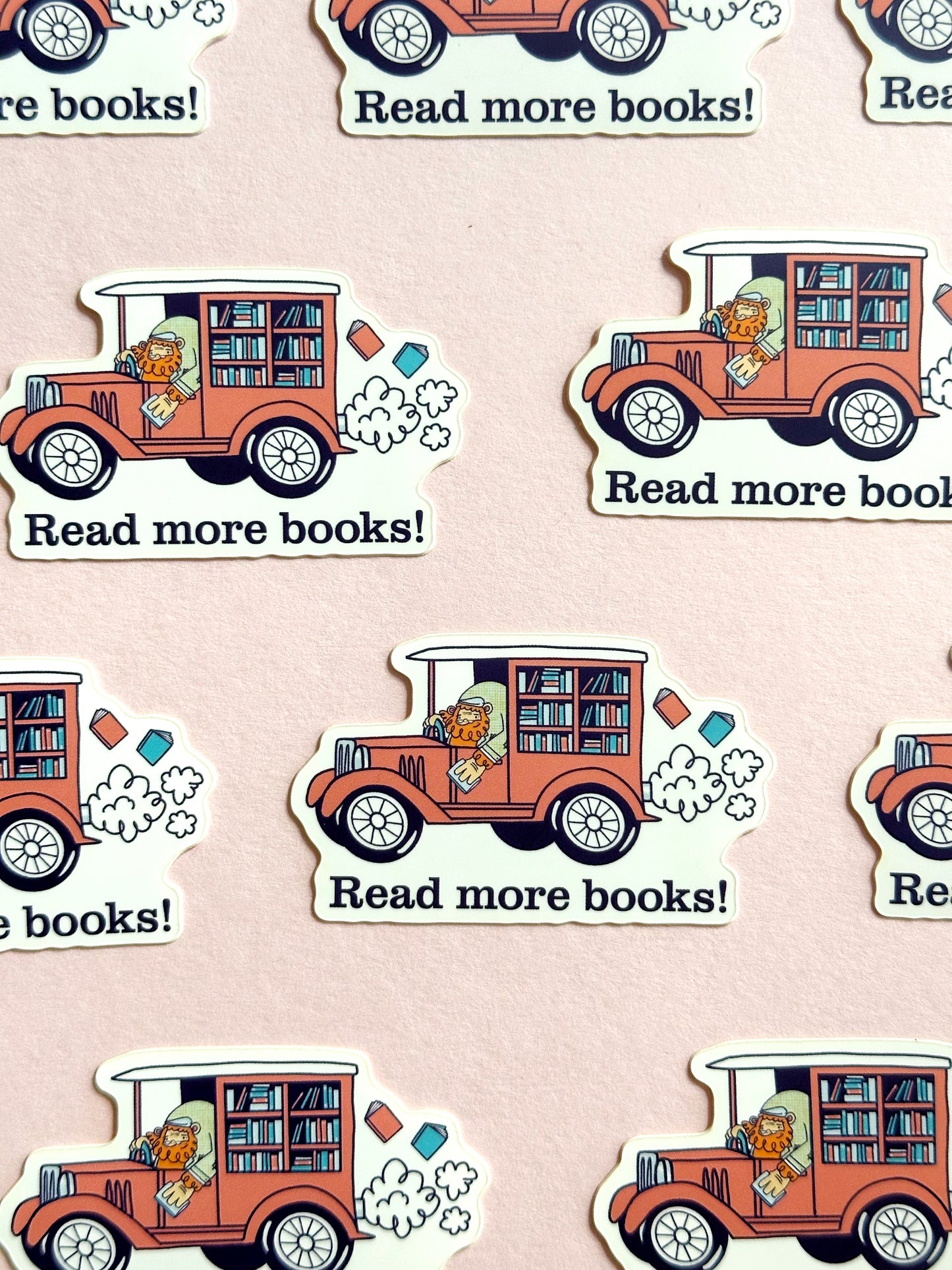 Read More Books Sticker