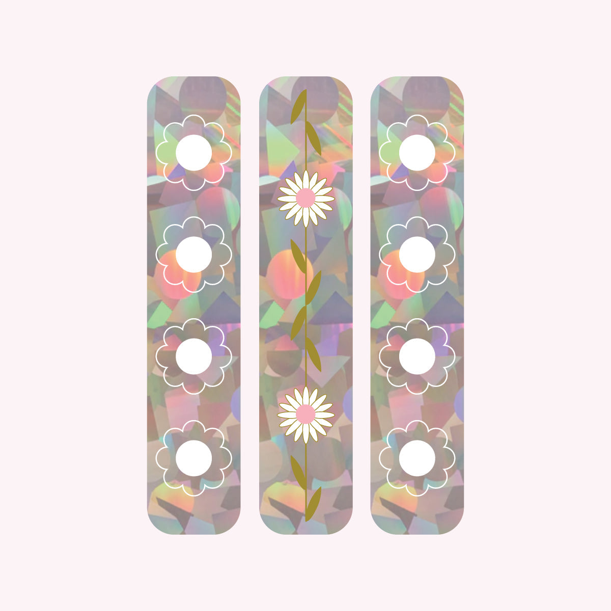 daisy chain set sun catcher decal