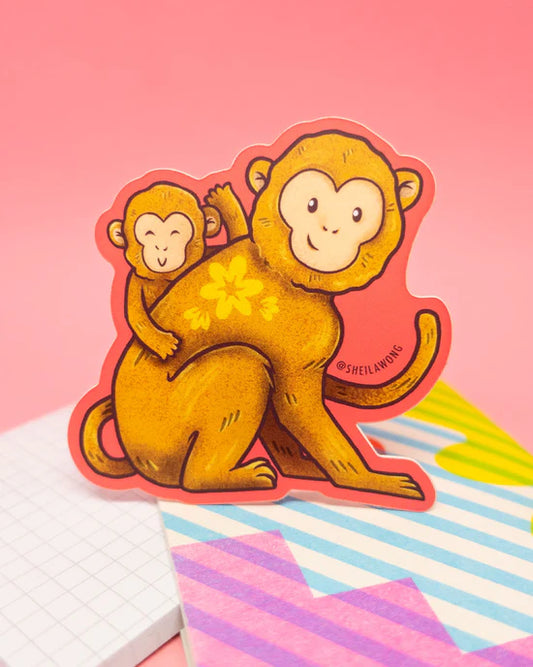 Year of the Monkey Sticker