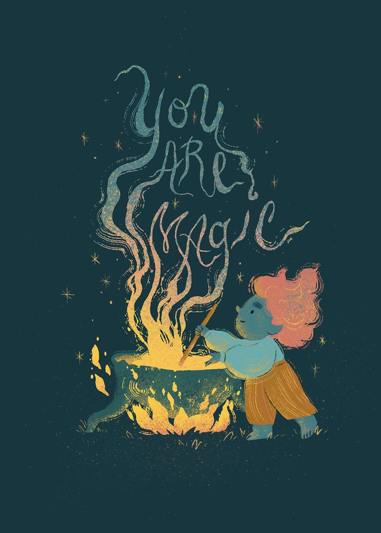 You Are Magic greeting card