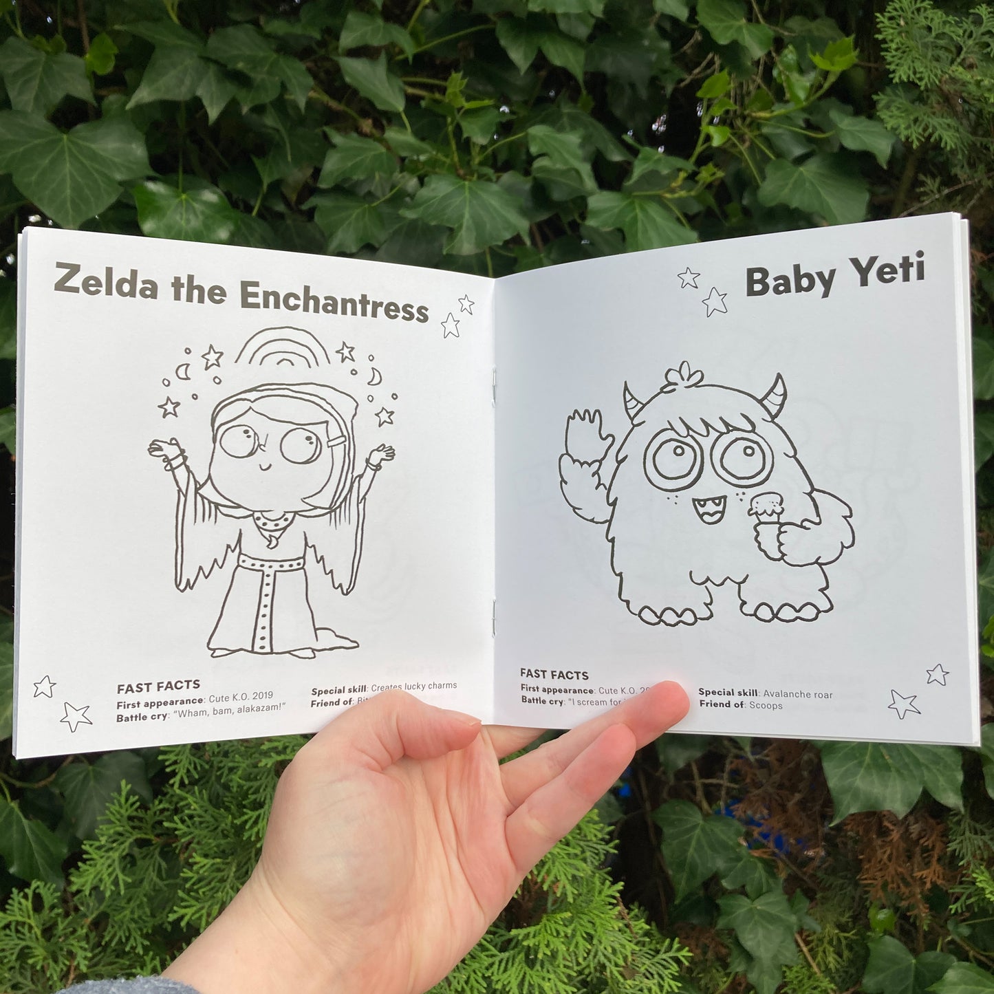 Cute KO Creature Feature Vol. One Coloring Book