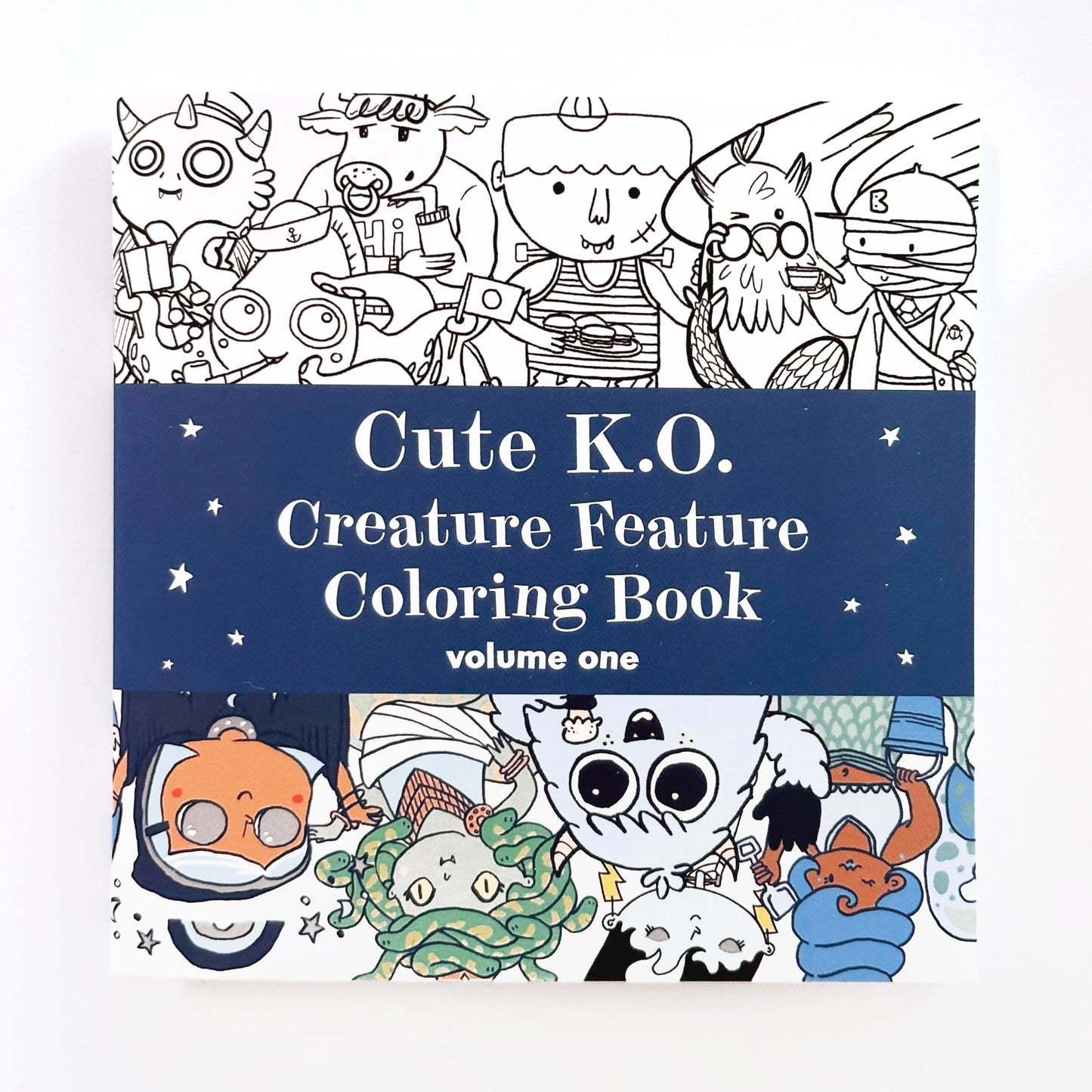 Cute KO Creature Feature Vol. One Coloring Book