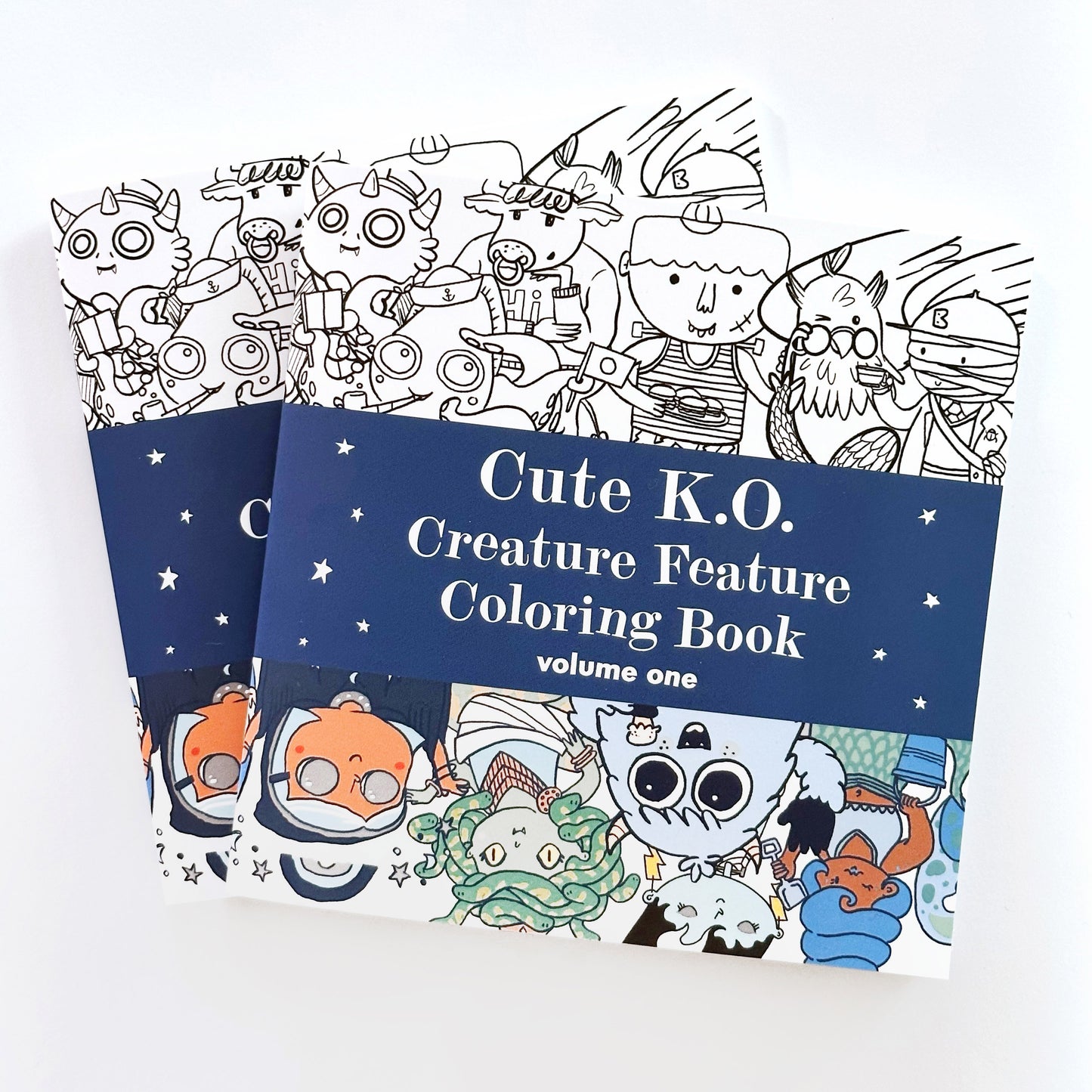 Cute KO Creature Feature Vol. One Coloring Book