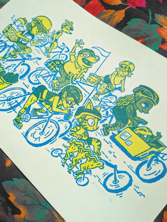 Bike Bus riso