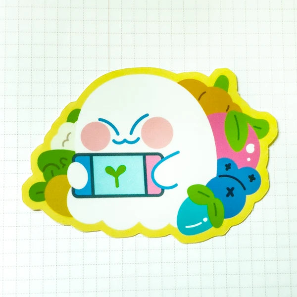 Cozy Gamer sticker