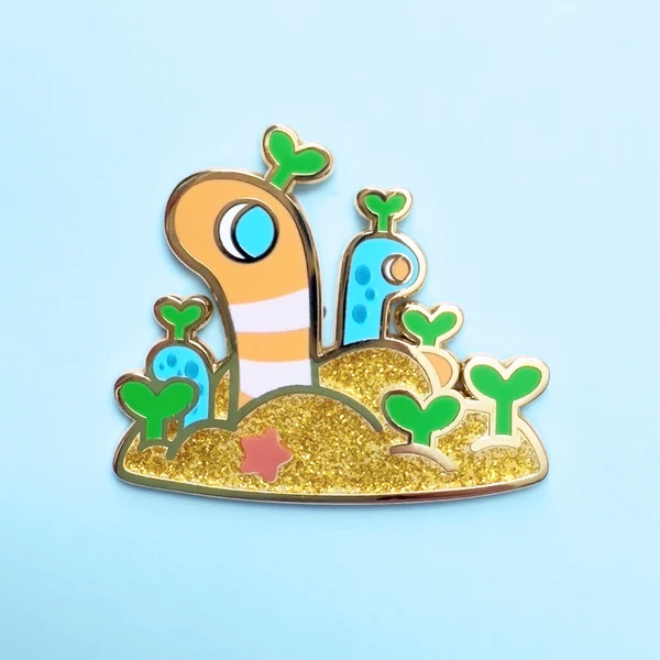 Garden Eel pin