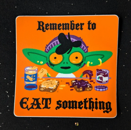 Hungry Goblin sticker