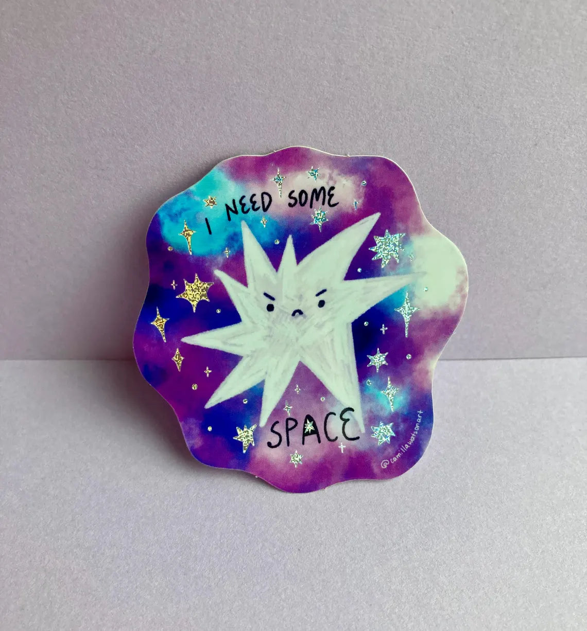 I Need Some Space sticker