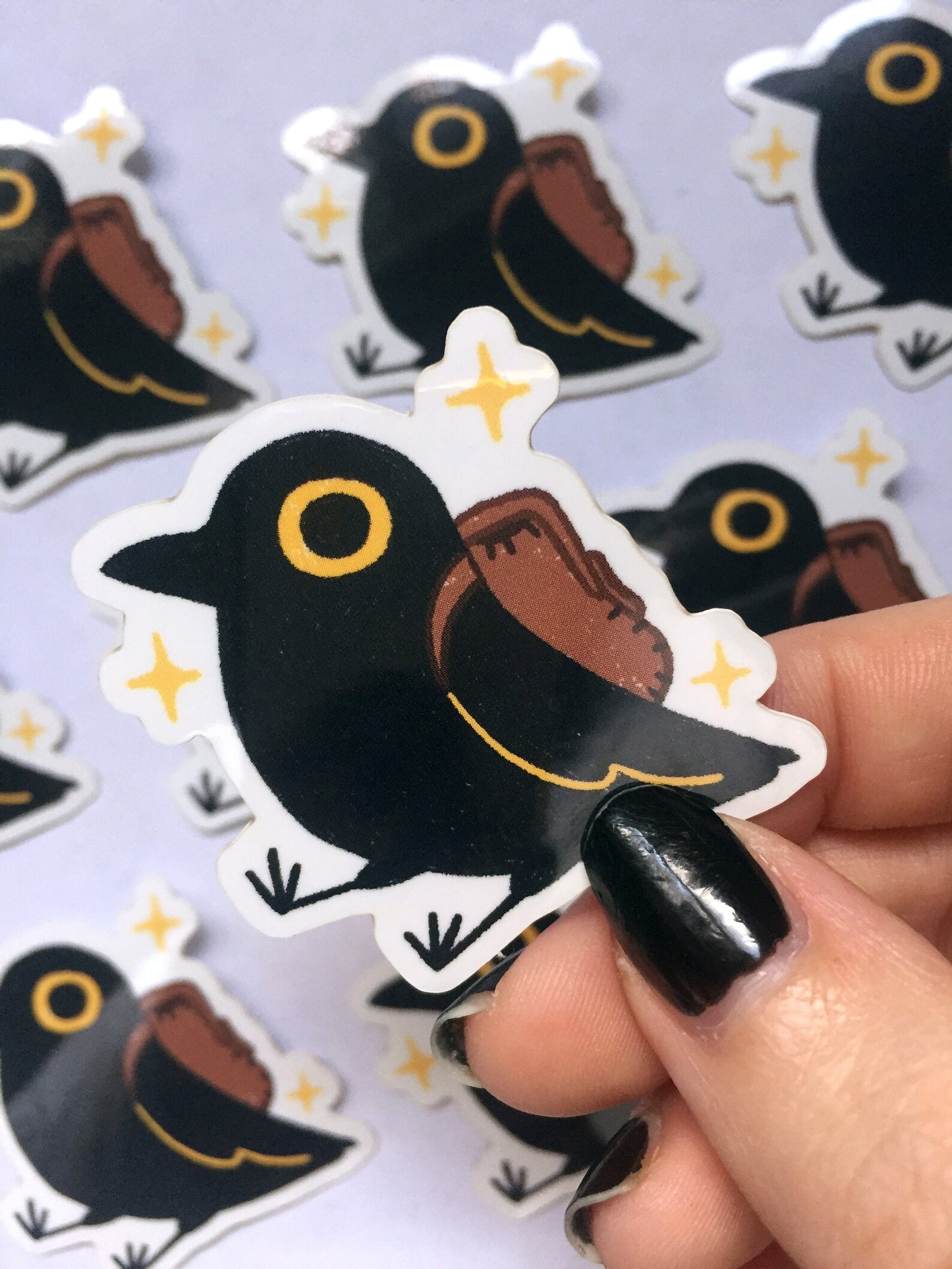 Walden the Crow: Sitting