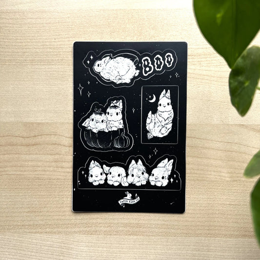 Spirit Buns sticker sheet