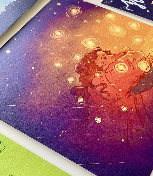 Glowing Memories print