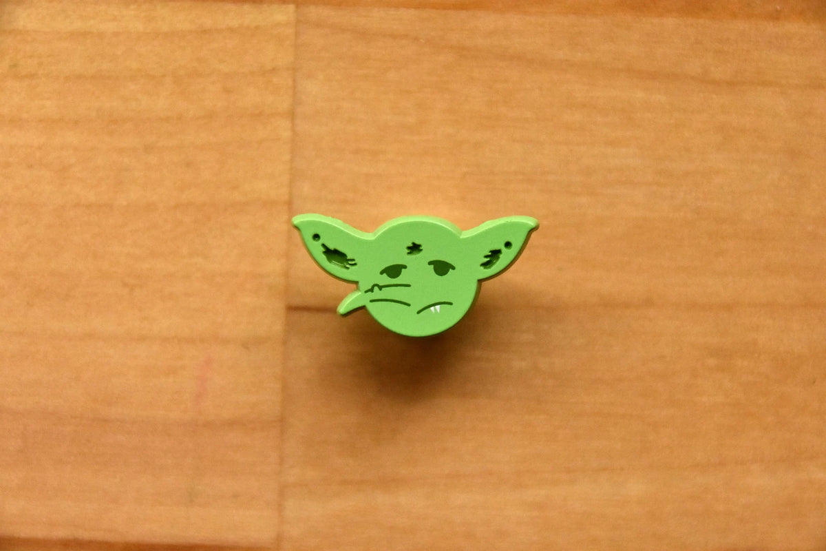 Mini Goblin Dyed Enamel Pin
