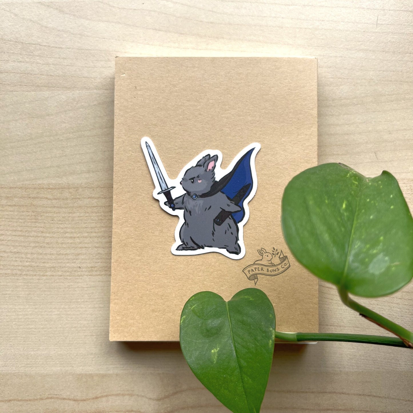 Fantasy Battle Wizard Bun sticker