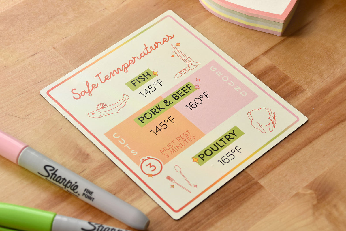 Safe Temperatures Magnet