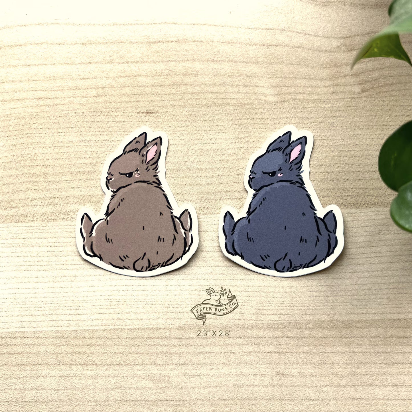 Grump Bun sticker