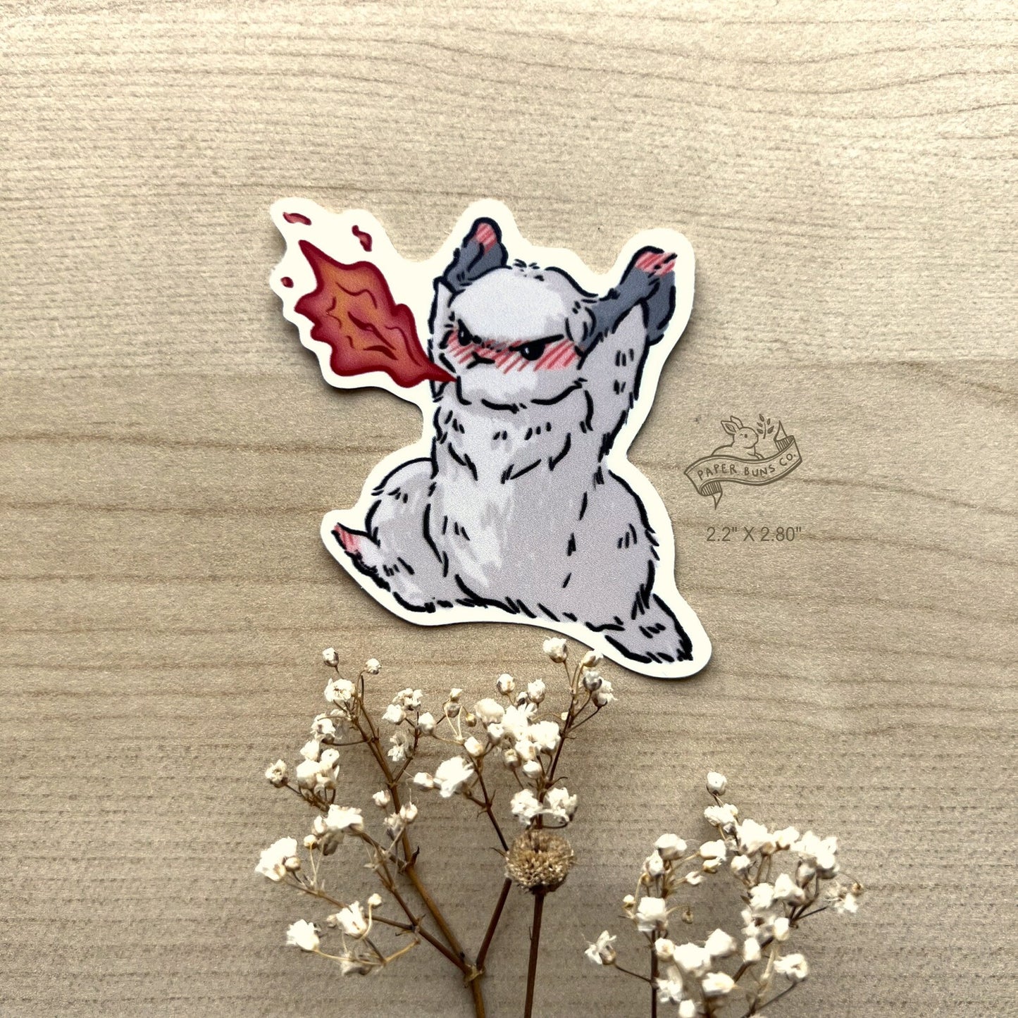 Flamin' Lop sticker