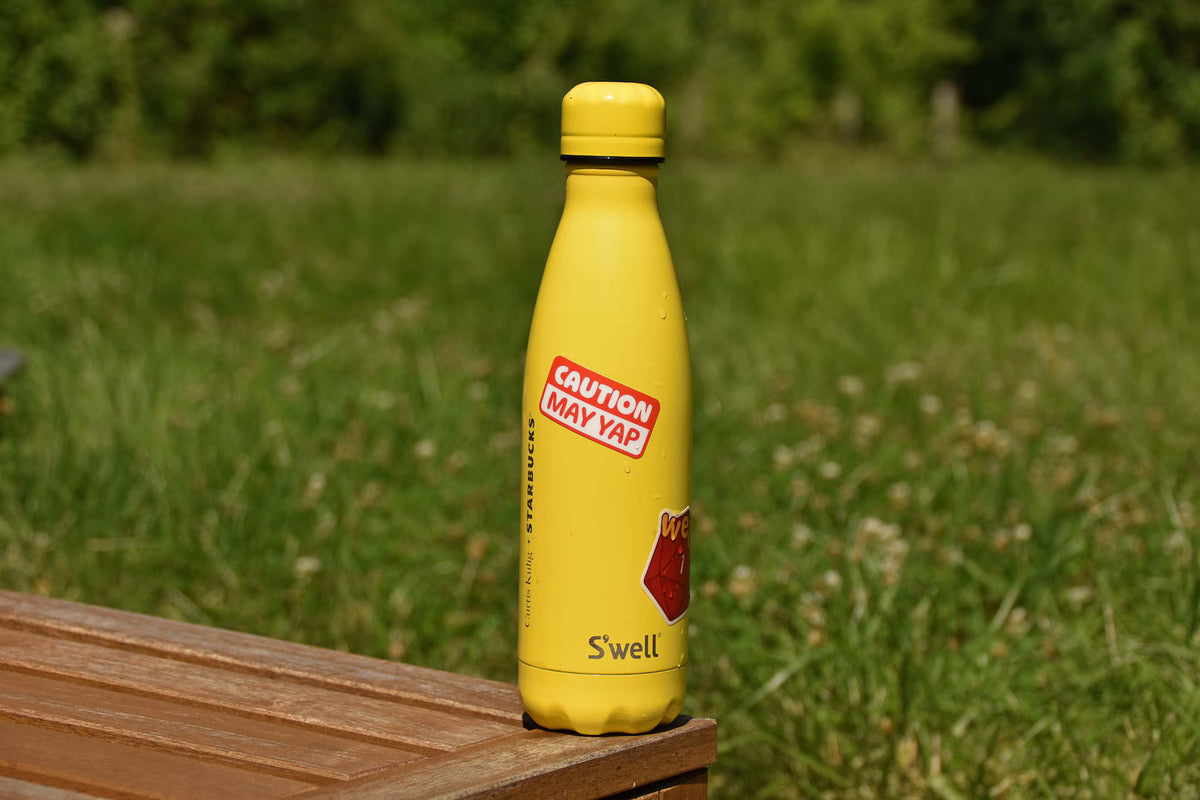 Caution May Yap Sticker
