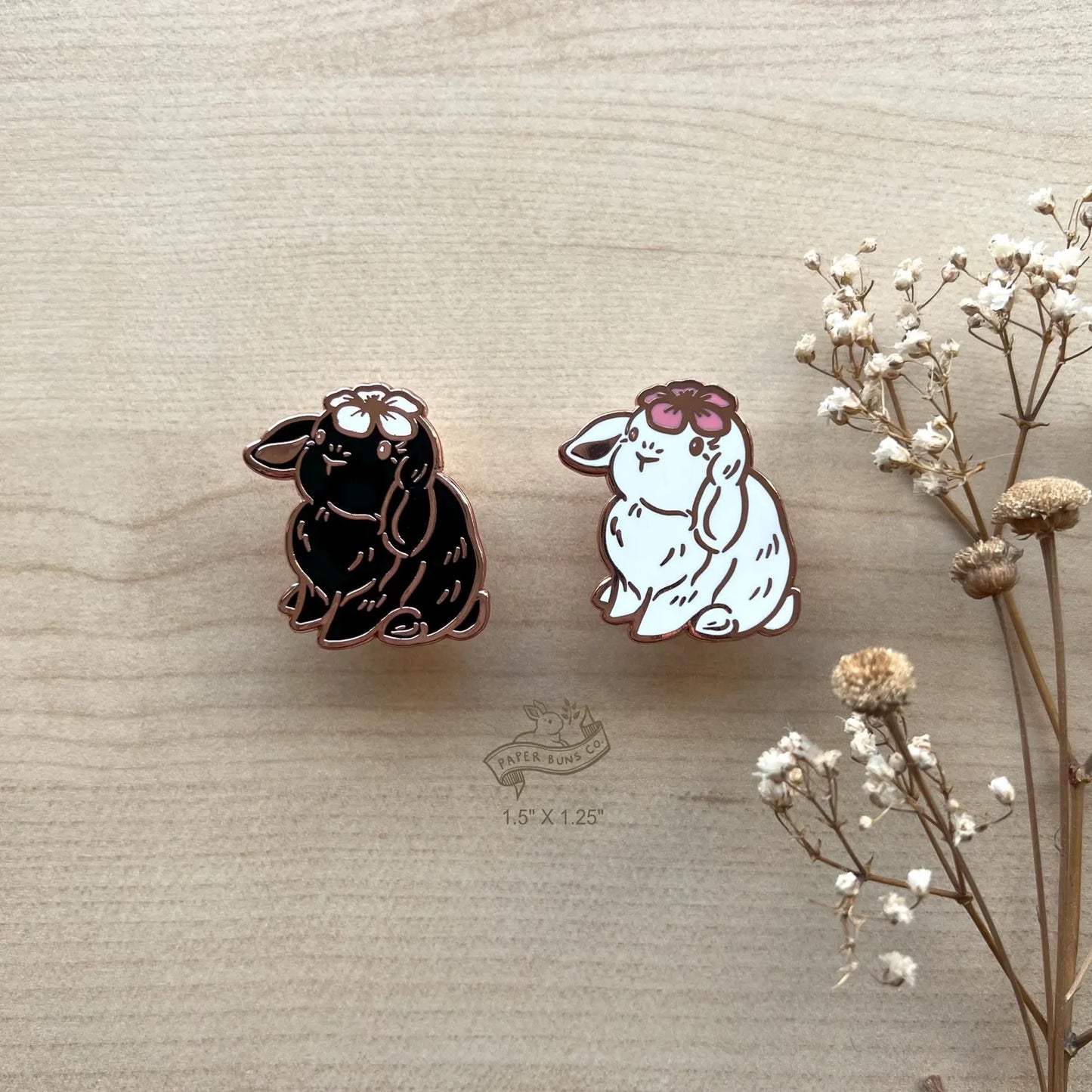 Flower Lop pin
