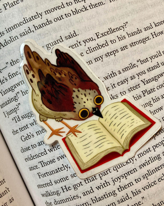 Avid Reader sticker
