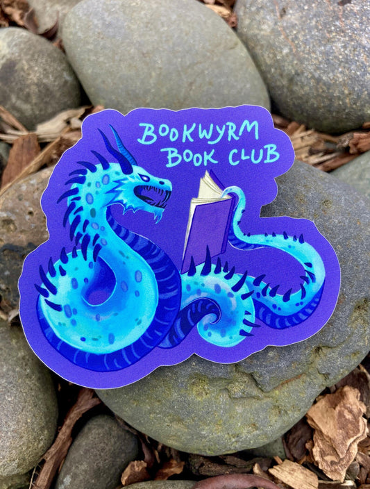 Bookwyrm Book Club sticker