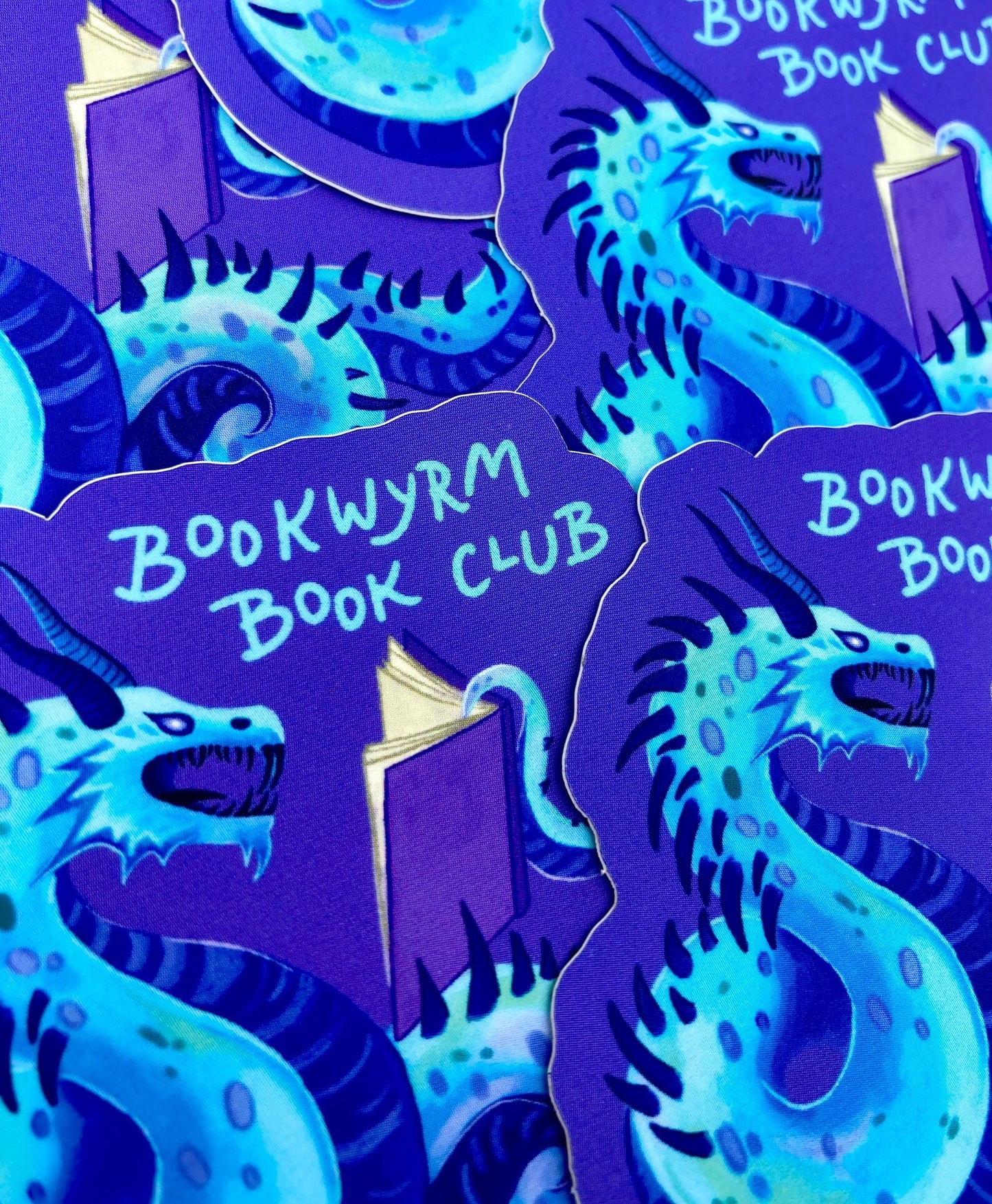 Bookwyrm Book Club sticker