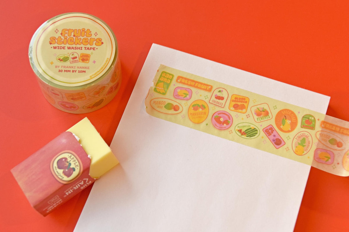Fruit Stickers Washi Tape