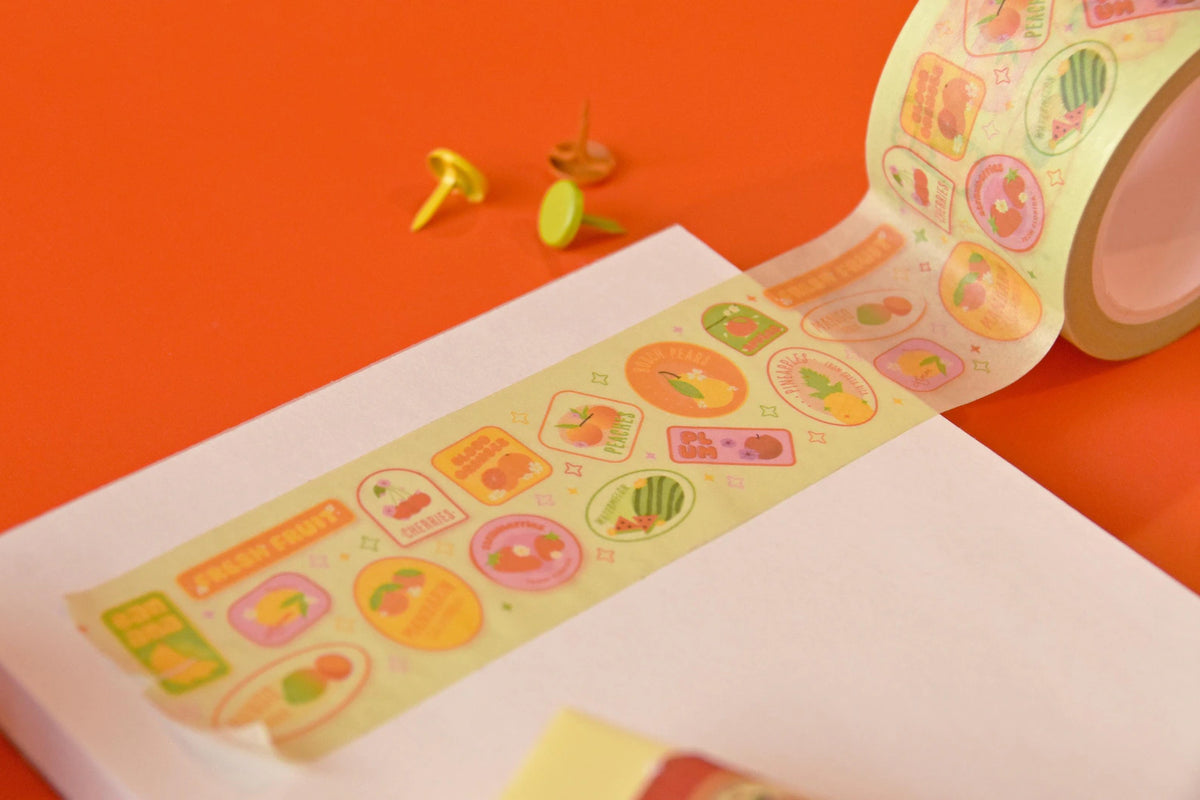 Fruit Stickers Washi Tape