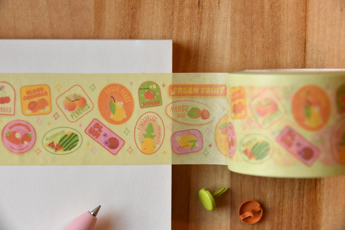 Fruit Stickers Washi Tape
