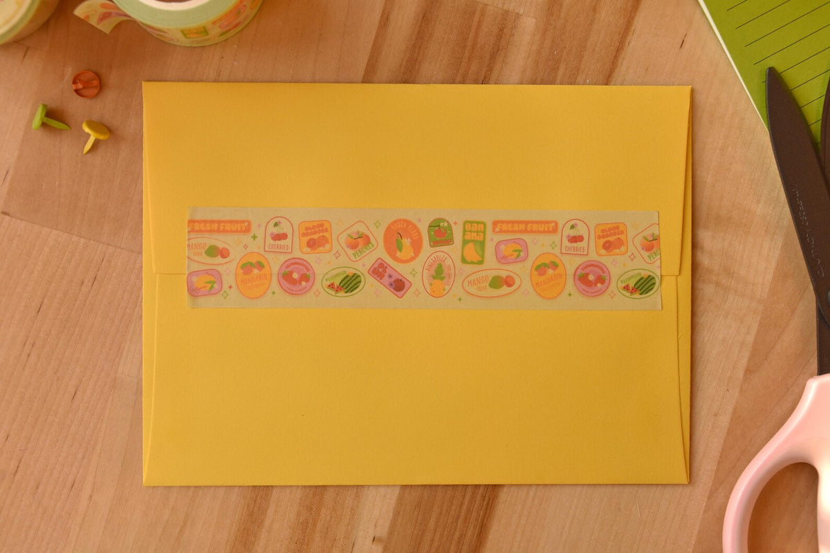 Fruit Stickers Washi Tape