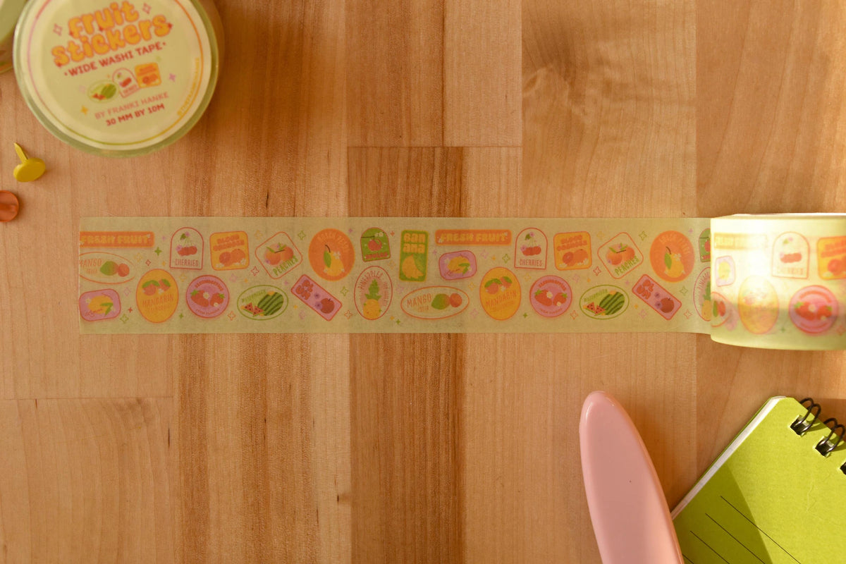 Fruit Stickers Washi Tape