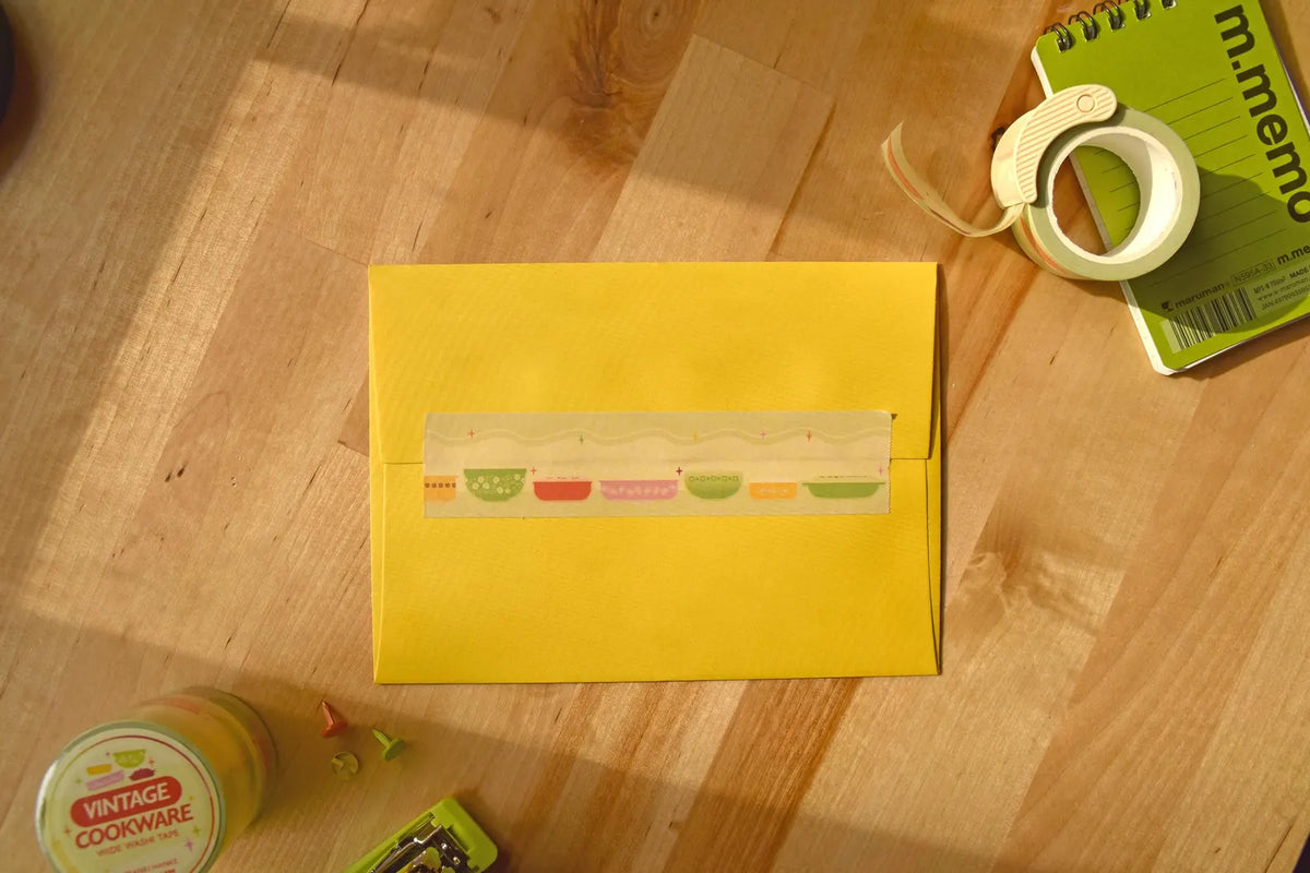 Vintage Cookware Washi Tape