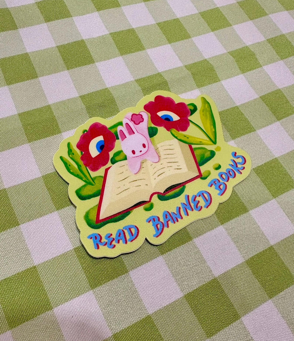 Read Banned Books sticker