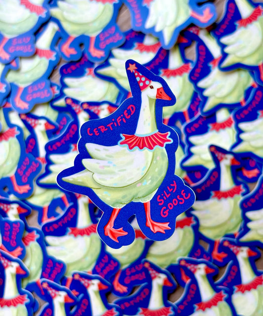 Certified Silly Goose sticker