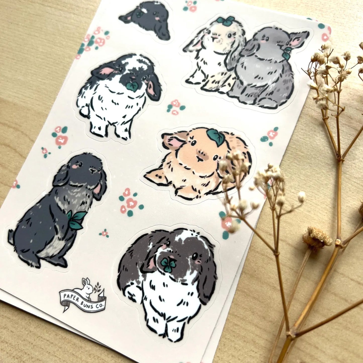 Little Lops sticker sheet