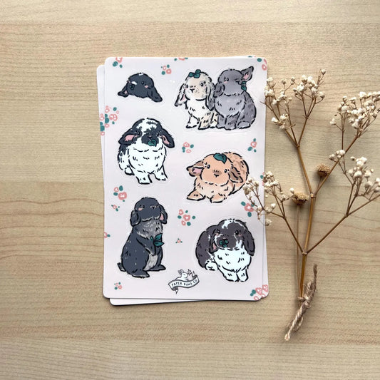 Little Lops sticker sheet