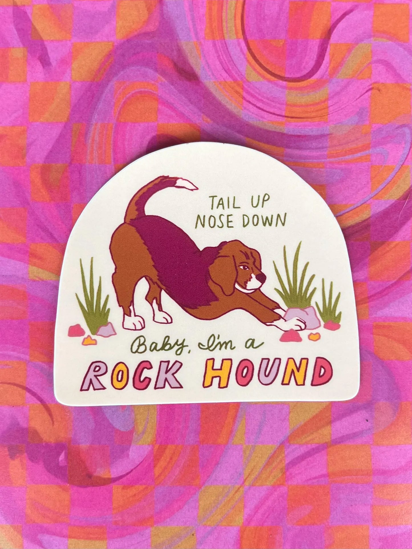 Rock Hound sticker
