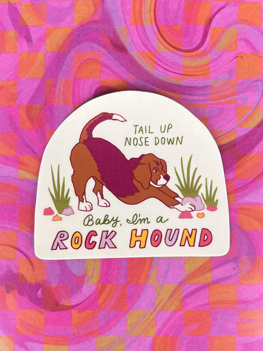 Rock Hound sticker