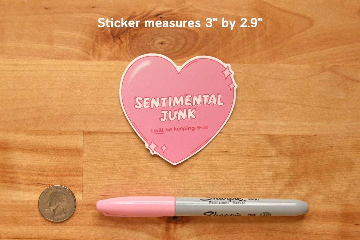 Sentimental Junk Sticker