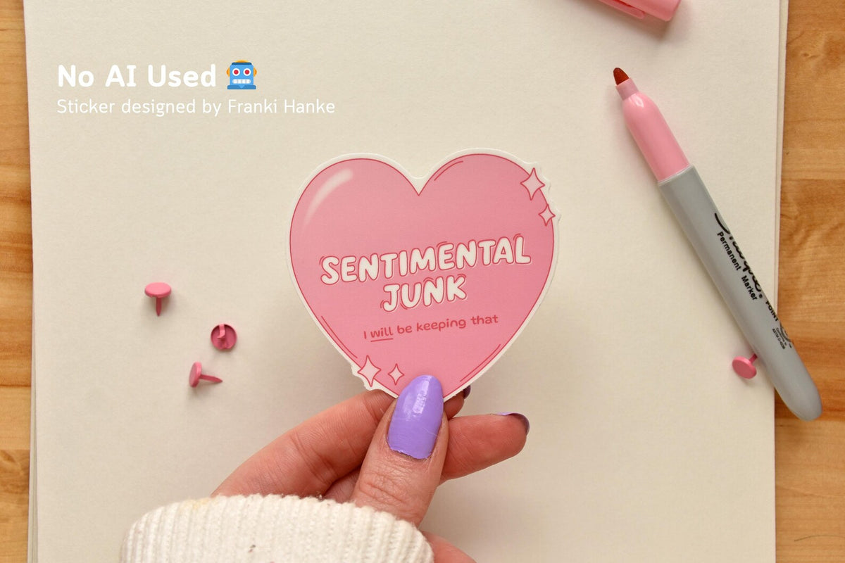 Sentimental Junk Sticker