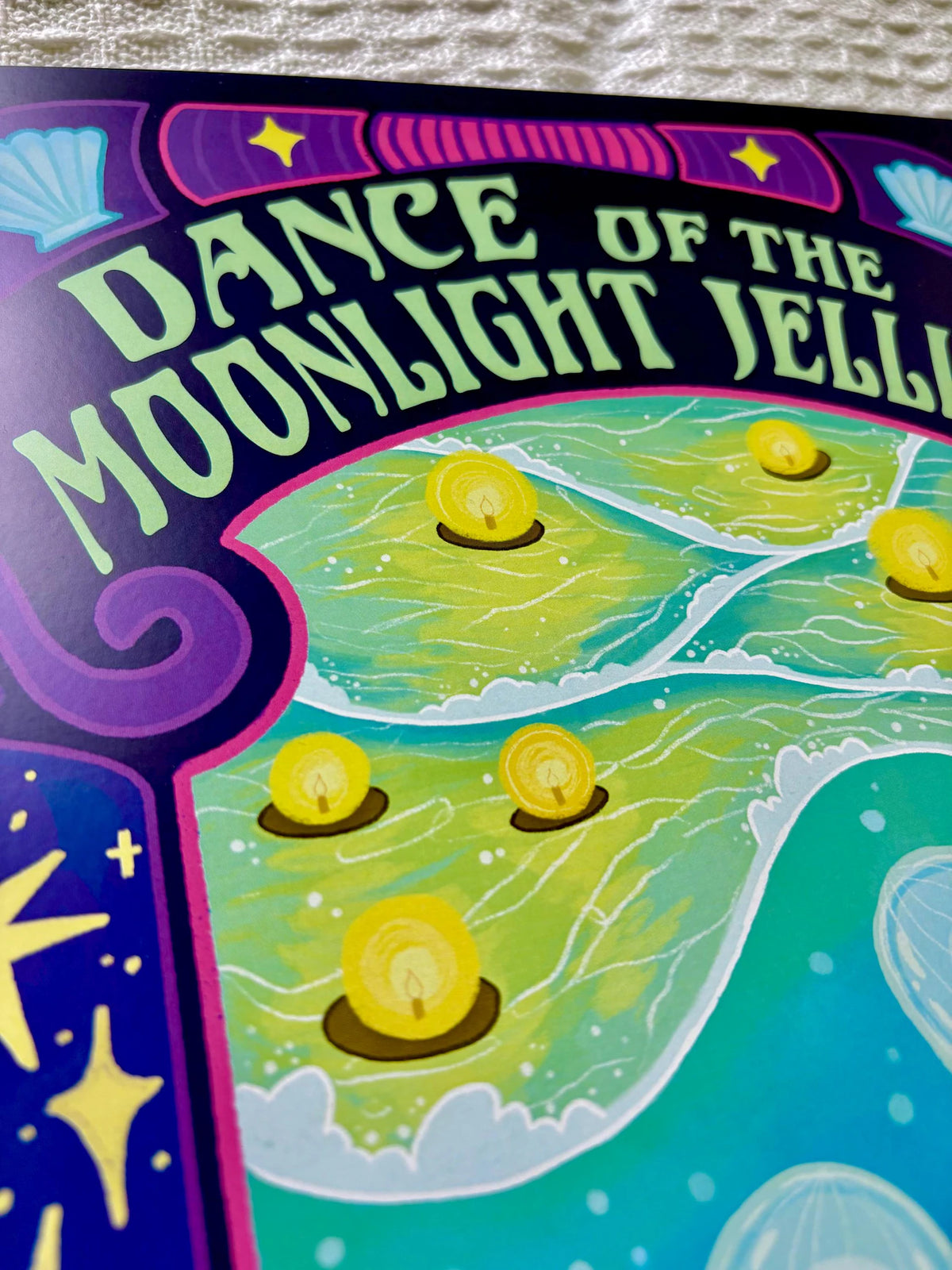 Dance of the Moonlight Jellies print