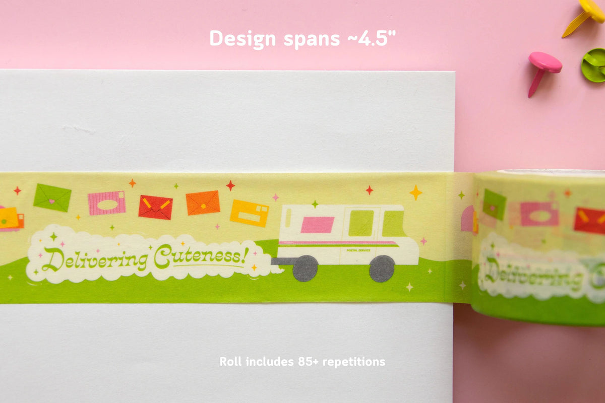 Delivering Cuteness Washi Tape