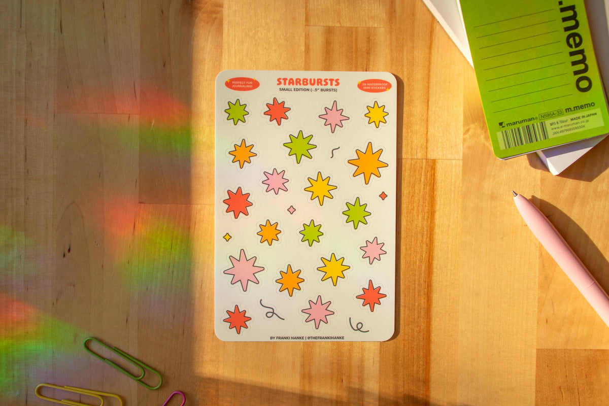 Starburst Sticker Sheet