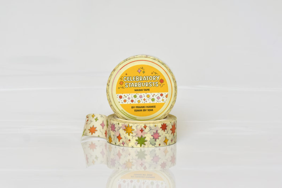 Celebratory Starburst Washi Tape