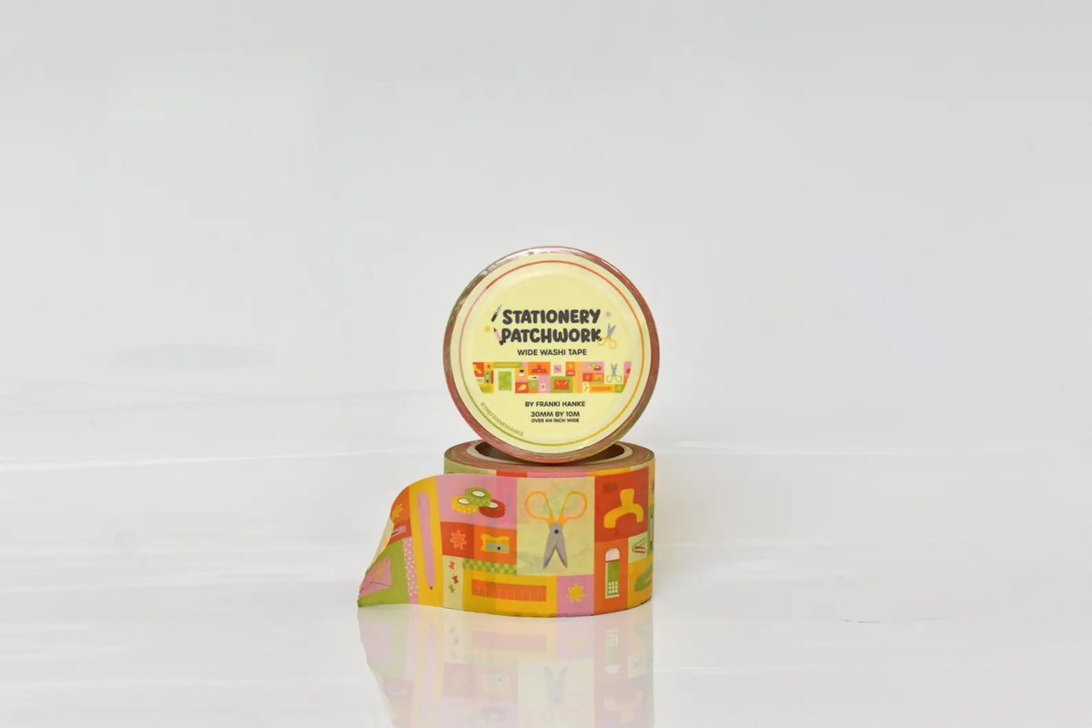 Stationery Patchwork Washi Tape