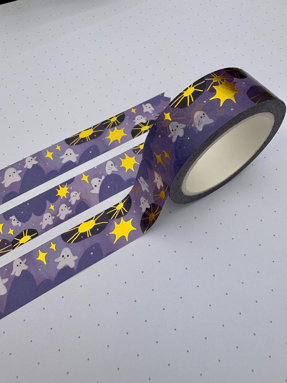 Midnight Flowers washi tape