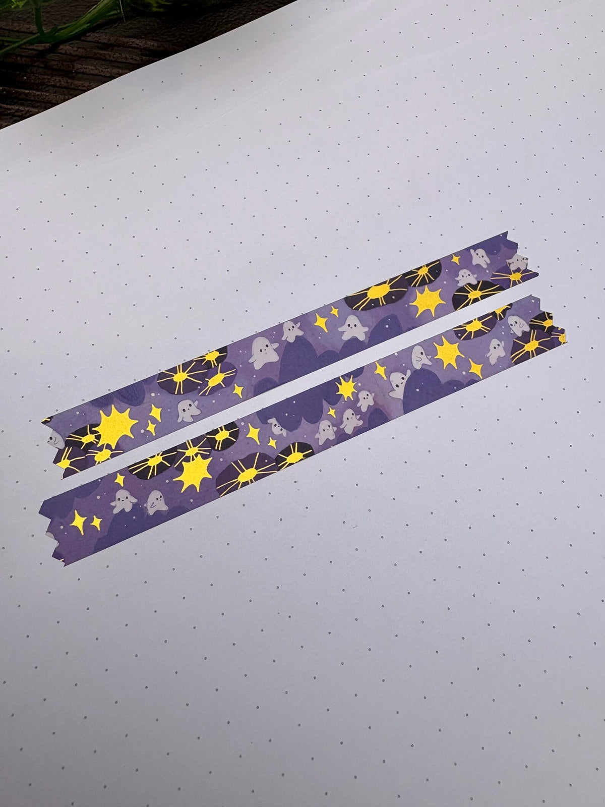 Midnight Flowers washi tape