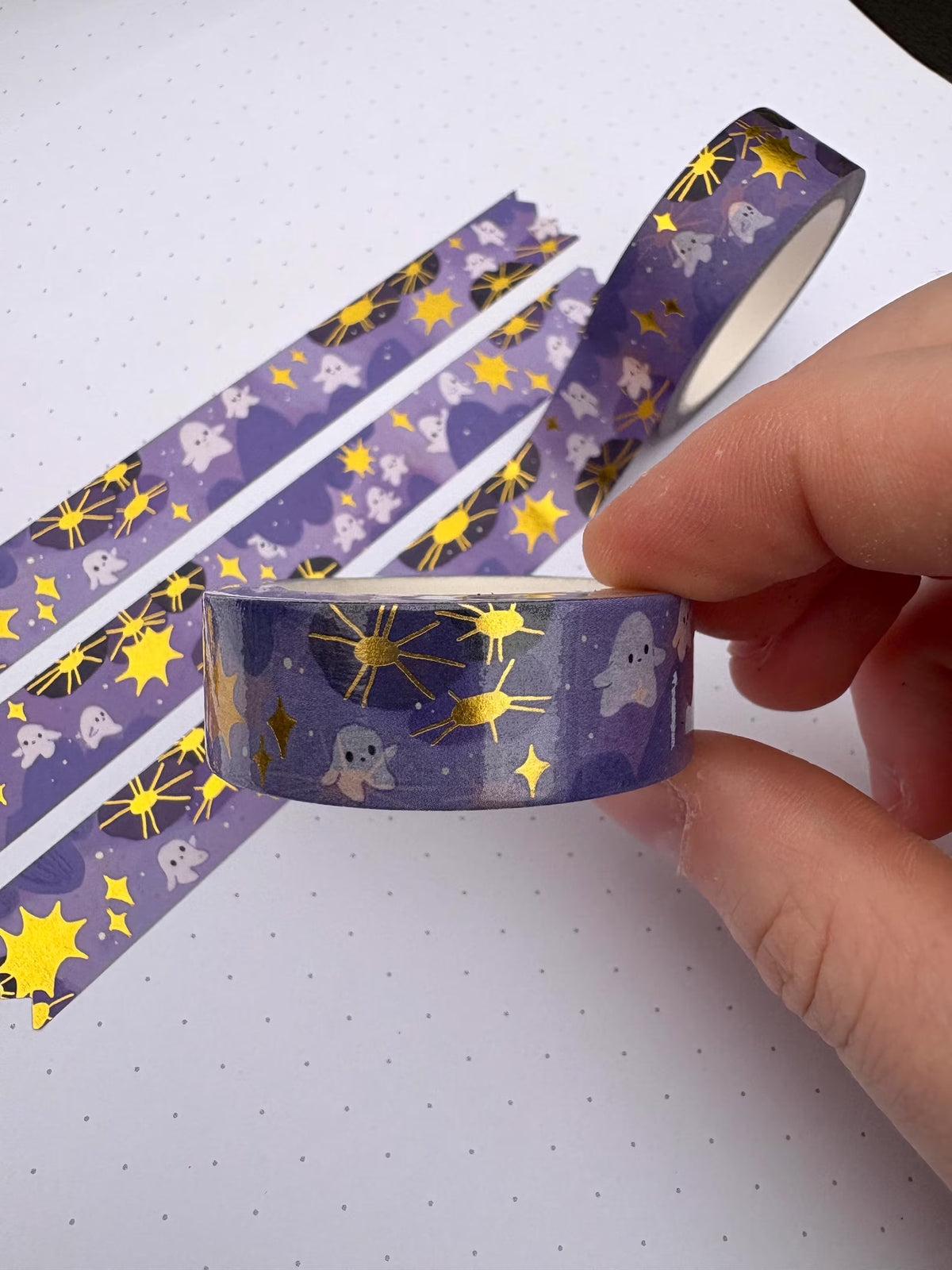Midnight Flowers washi tape