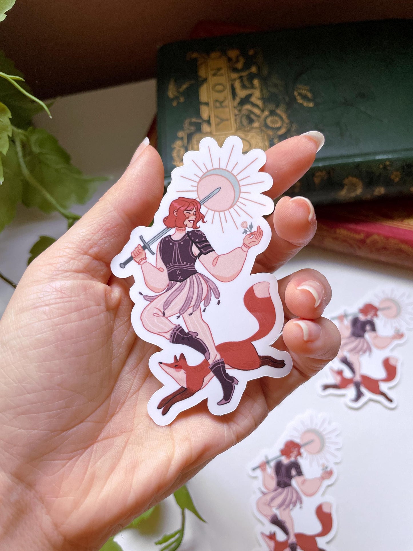 The Fool vinyl sticker