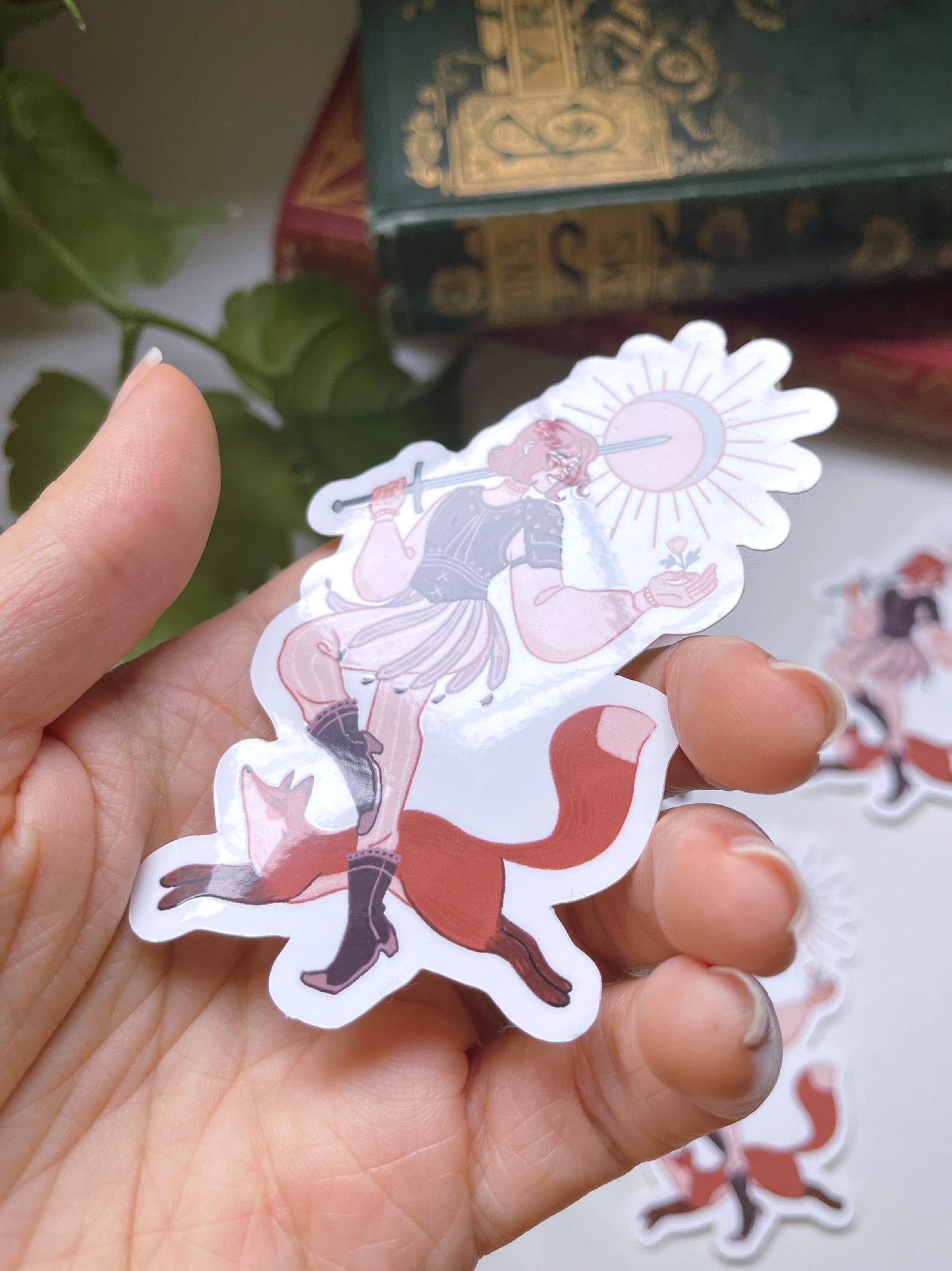 The Fool vinyl sticker